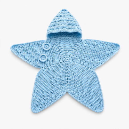 Personalized Little Star Crochet Baby Suit